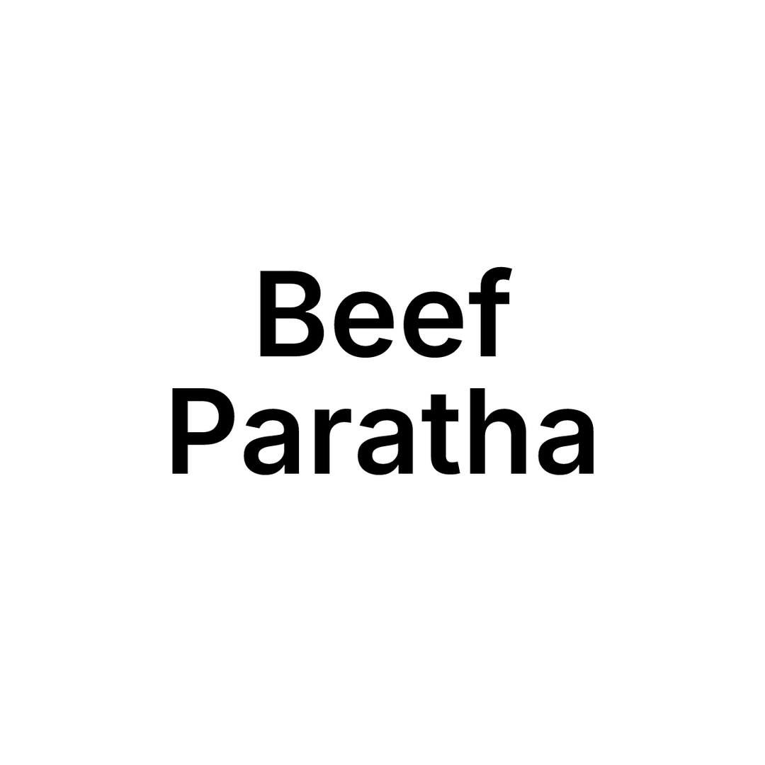 Beef Paratha