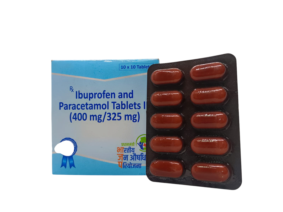 Ibuprofen + Paracetamol Tablets 400 Mg Tablet
