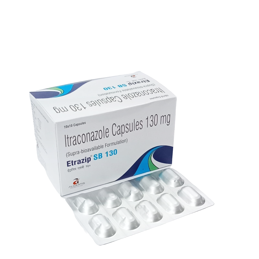 Itraconazole (Supra-Bioavailable Formulation) Capsules 130 Mg Capsule