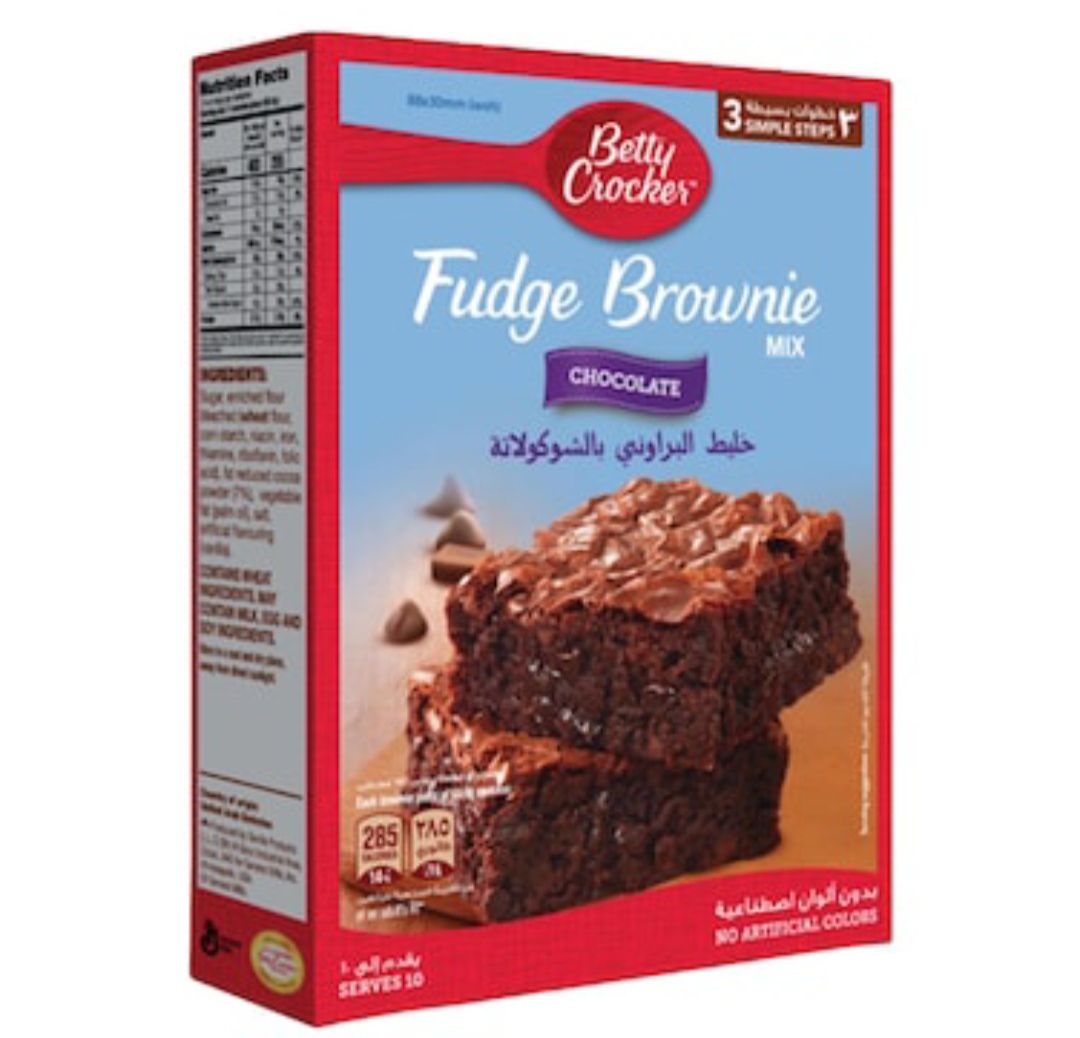 Betty crocker fudge brownie mix 500g