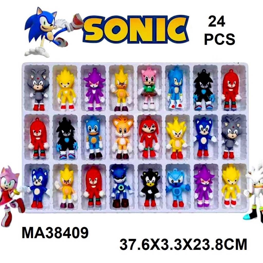 SILICONE SONIC '' 24PCS '' 