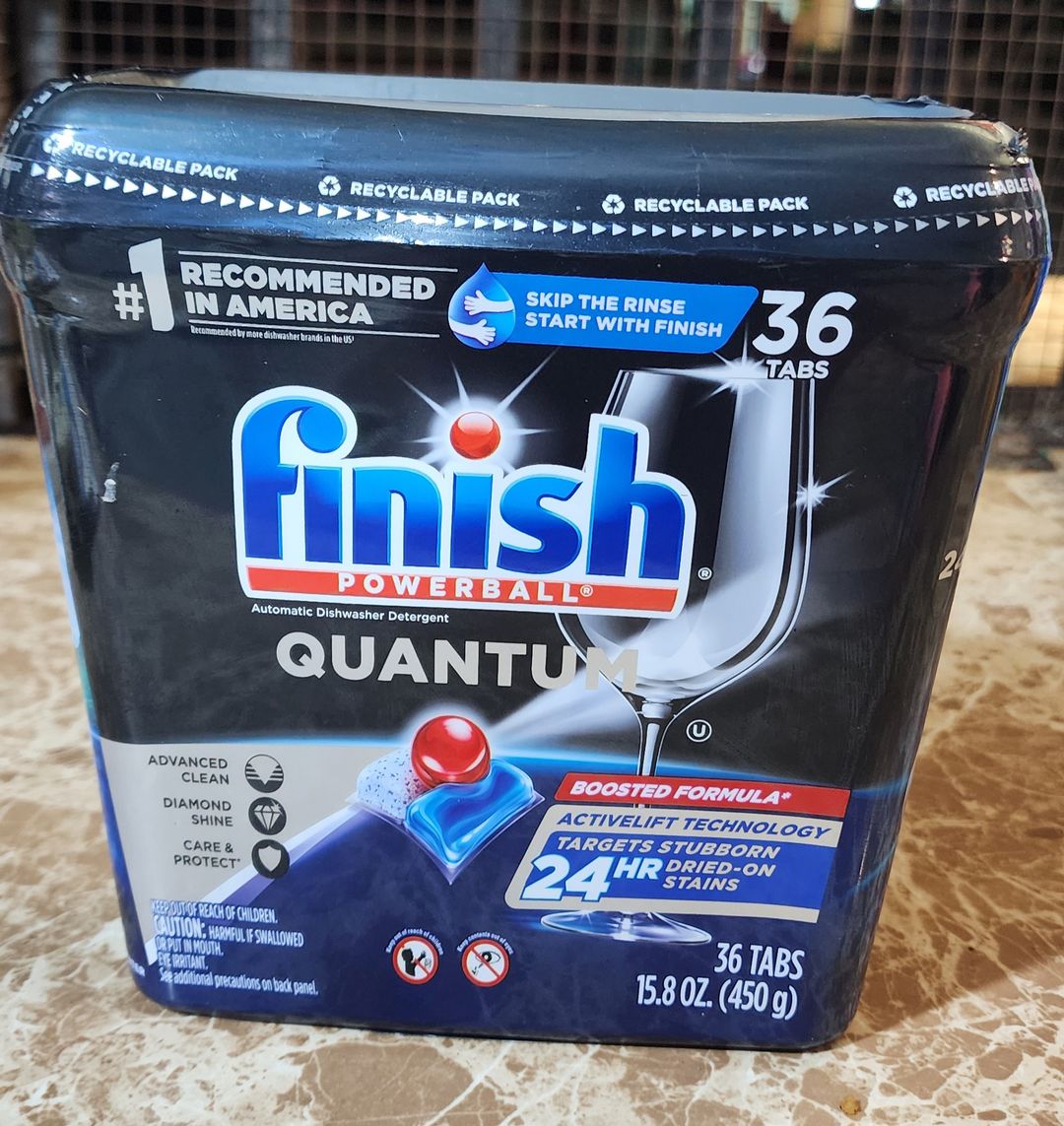 Finish power ball automatic dish washer detergent 