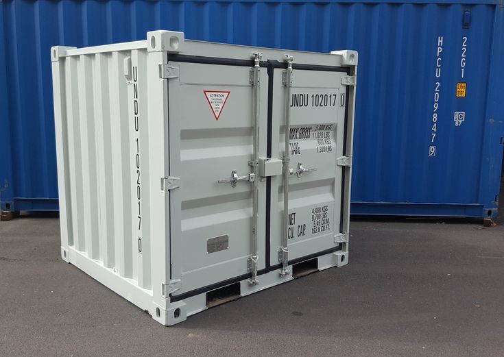 Contenedor marítimo de 10 pies: compacto y práctico