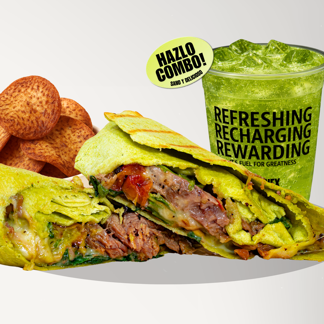 Combo Arrachera Wrap