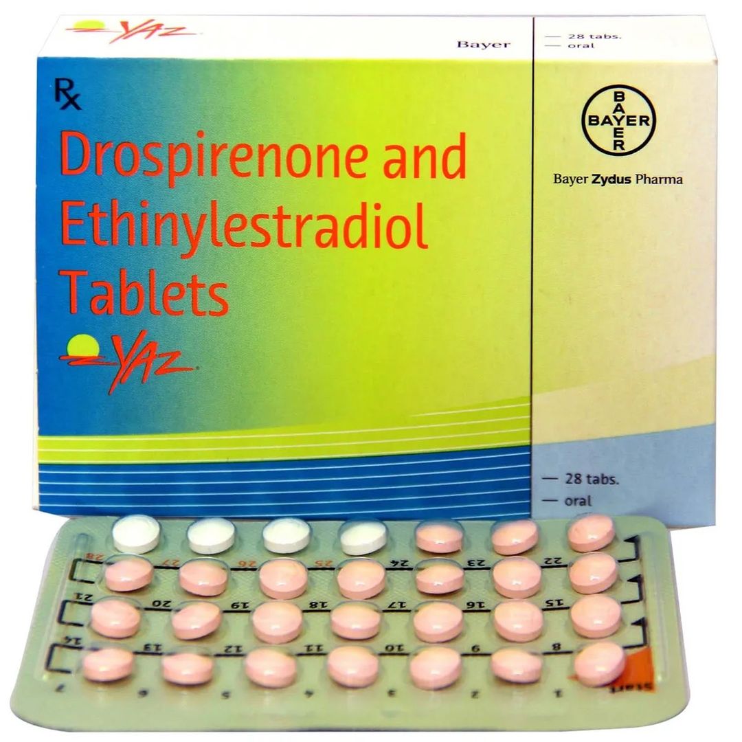 Drospirenone + Ethinylestradiol Tablets 0.02 Mg Tablet