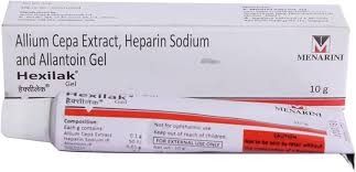 Allium Cepa Extract + Heparin Sodium 50 Iu + Allantoin / G Gel 0.01 G Gel