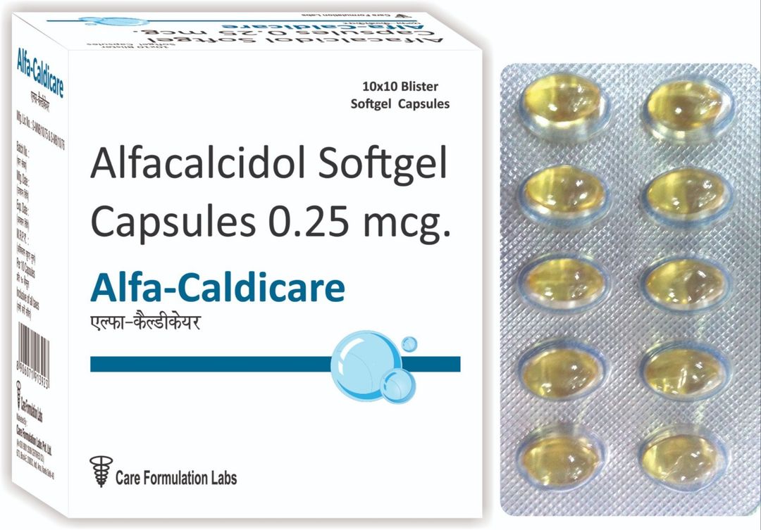 Alfacalcidol Capsules 0.25 Mcg Capsule