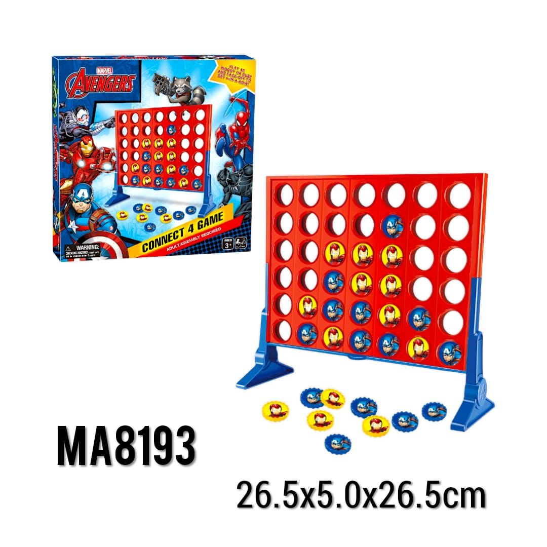 CHESS PLAY SET AVENGERS