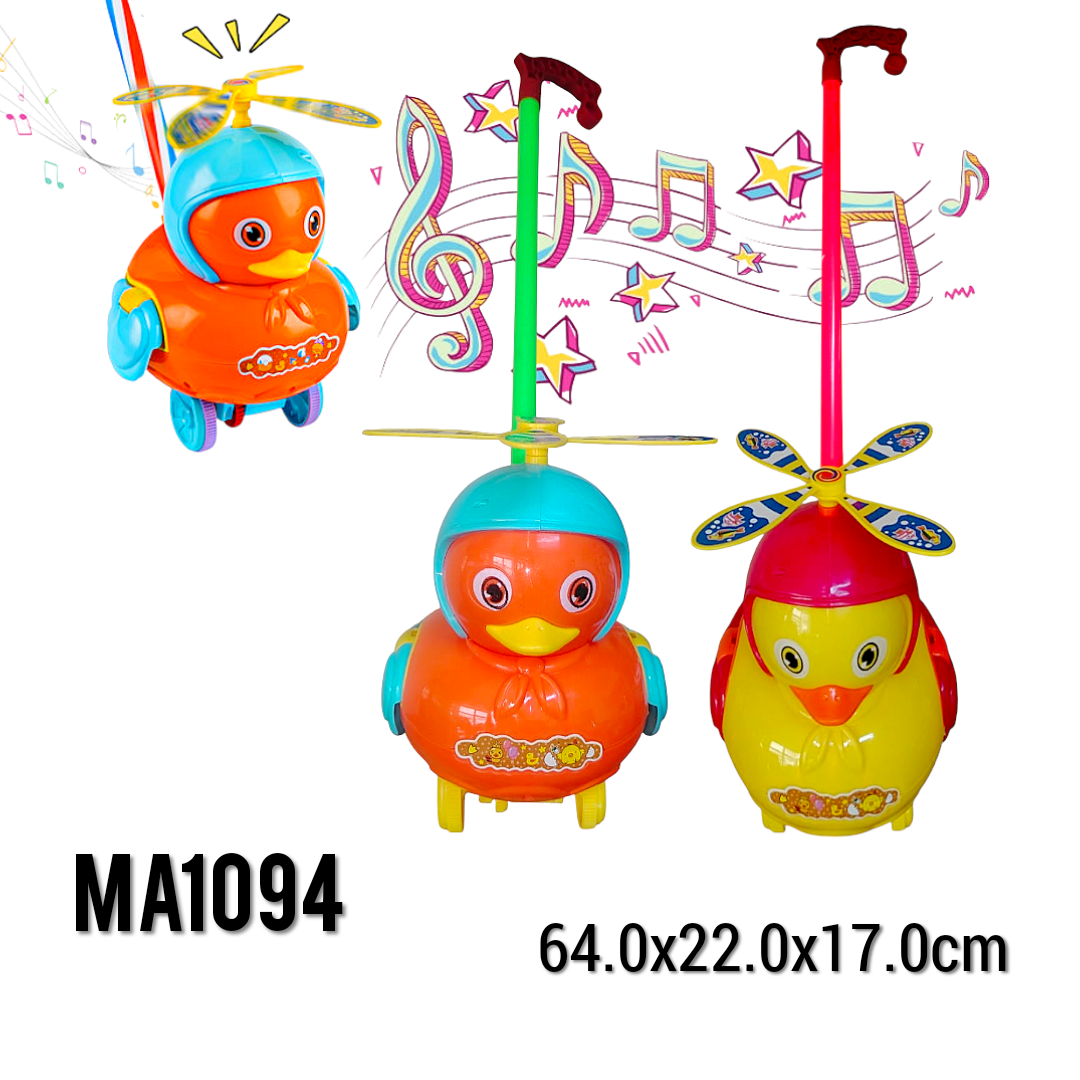 PUSHING TOY MERRY-GO W/MUSIC