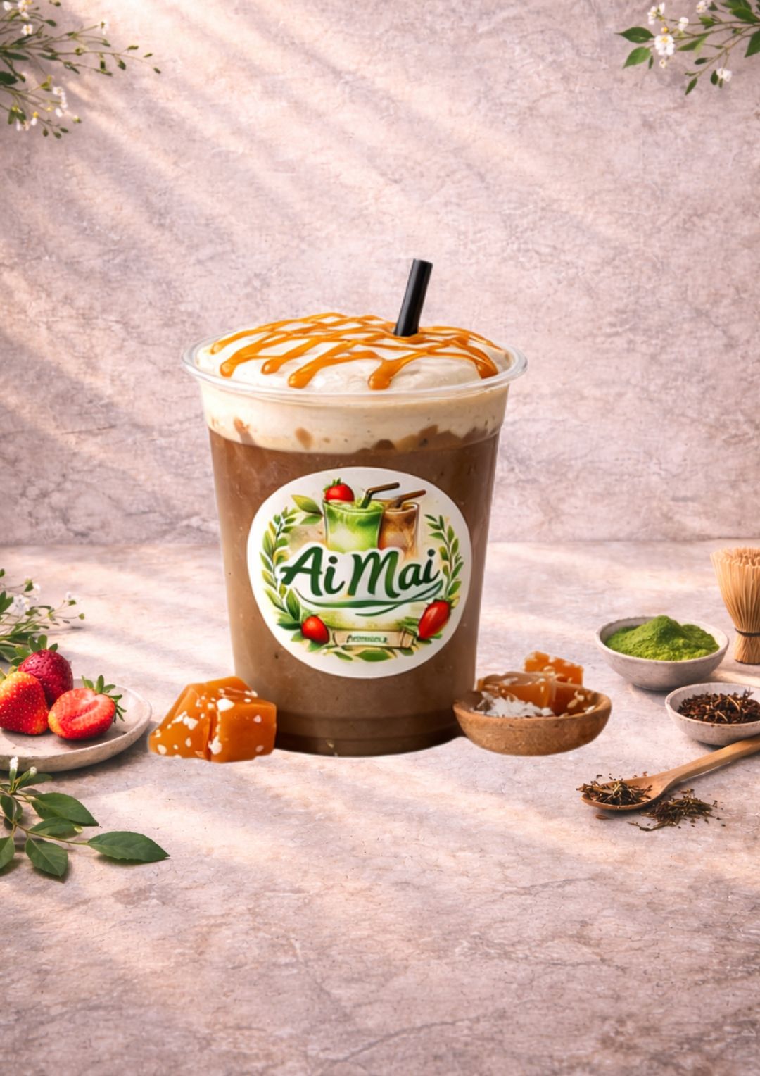 Salted Caramel Houjicha