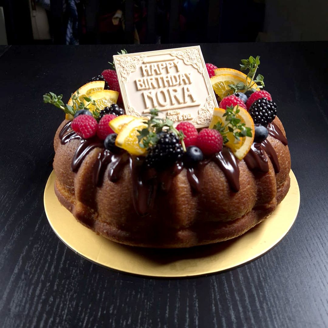 Special Orange Bundt Cake (9-inch)
