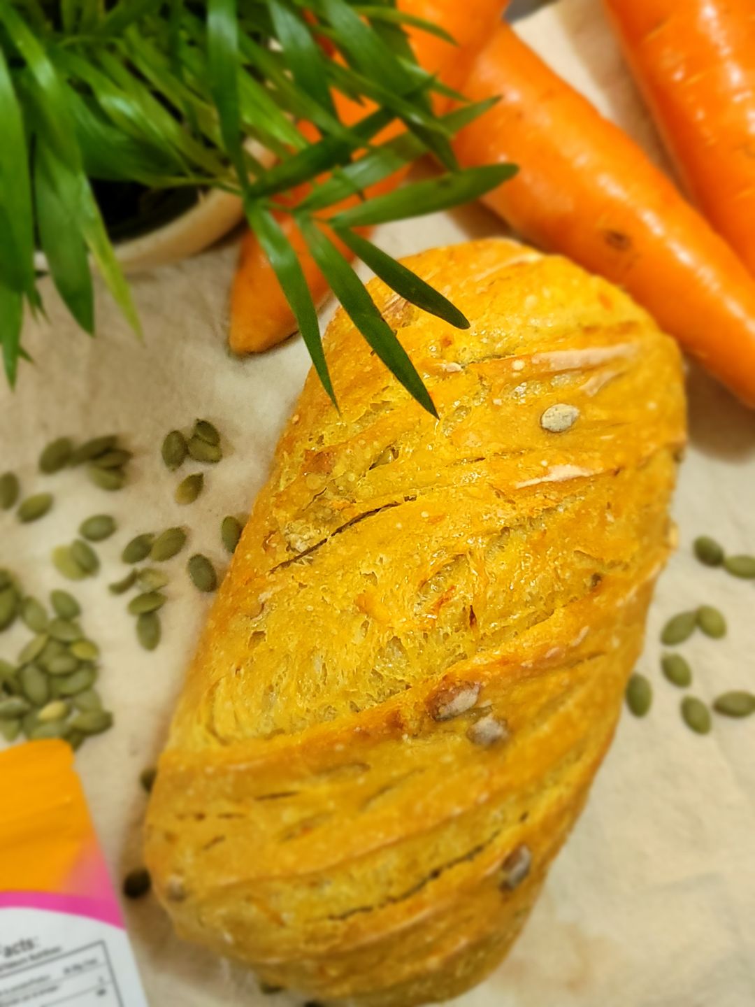 Carrot and Pumpkin seeds 