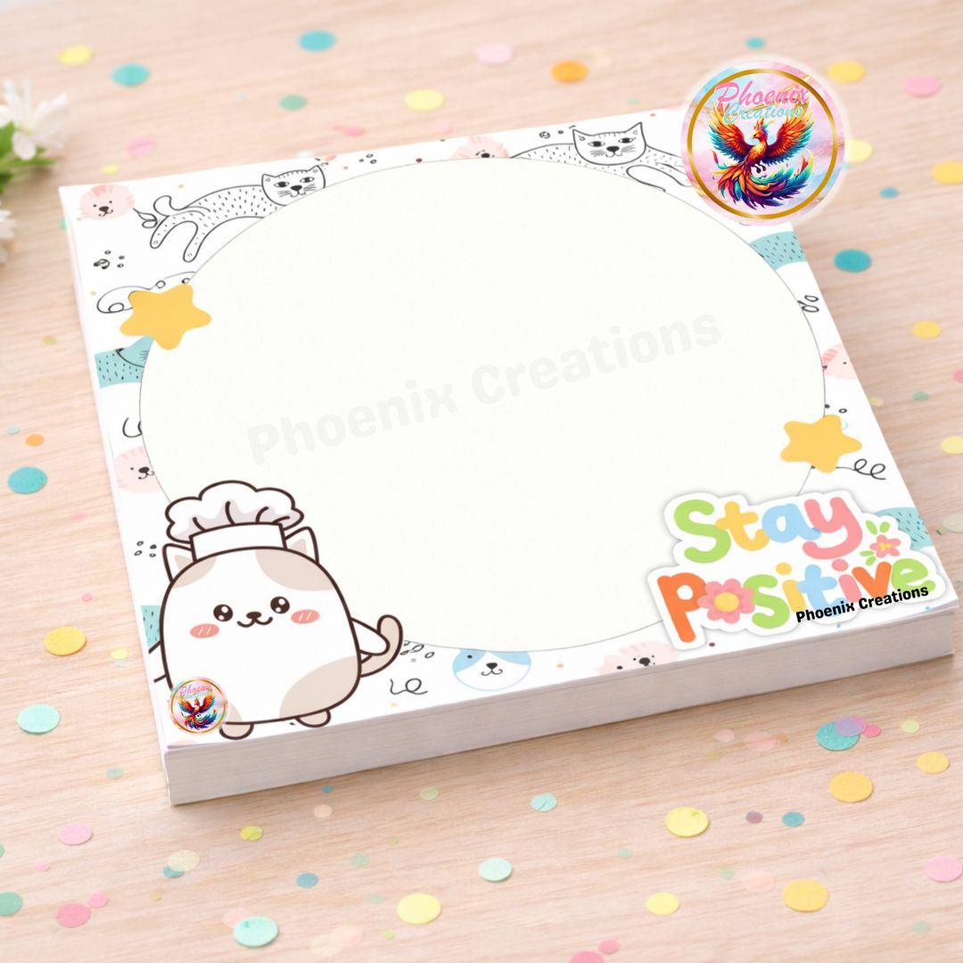 Chef Kitty Notes – Mini Memo Pad
