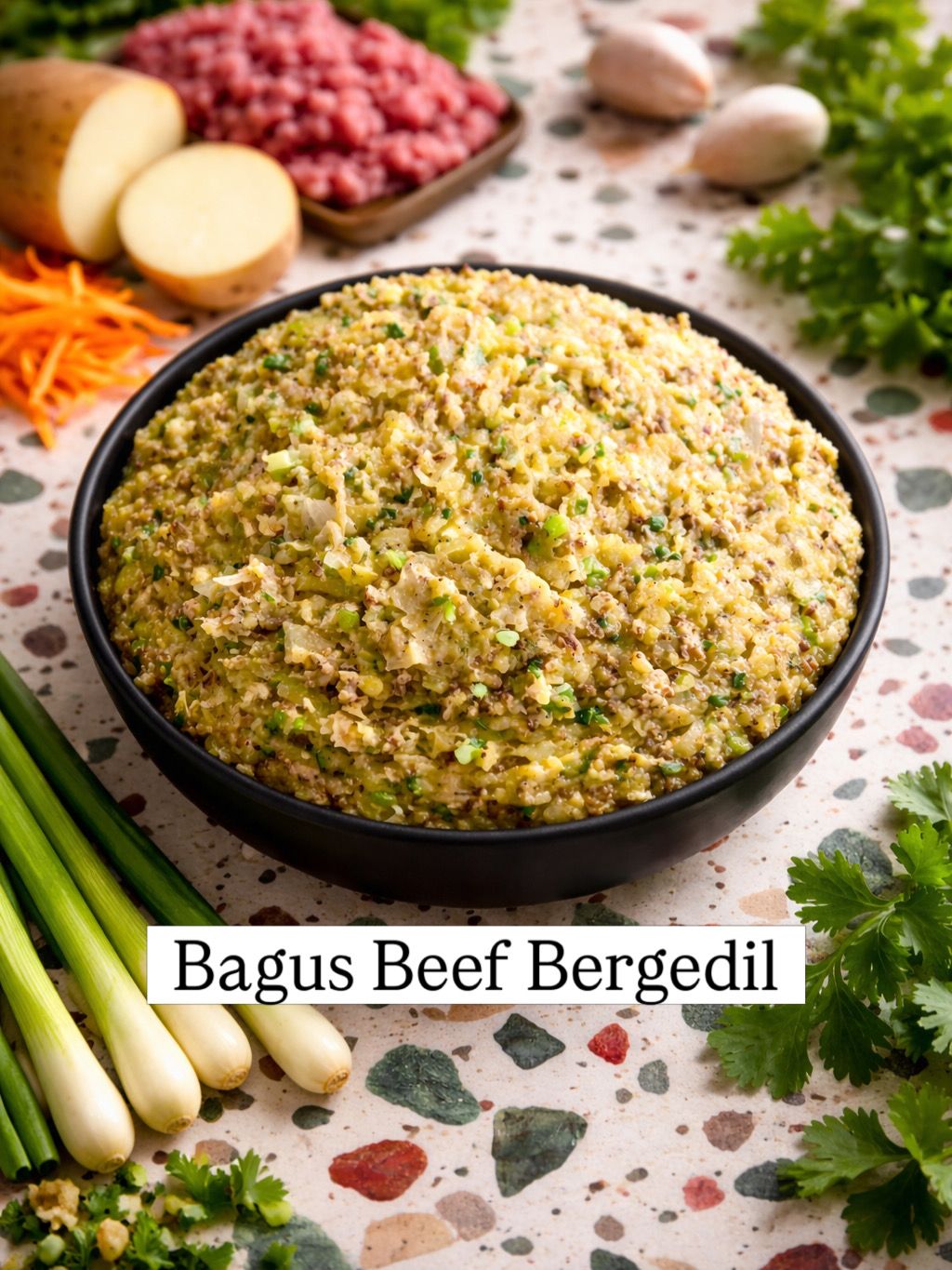 Bagus Beef Bergedil