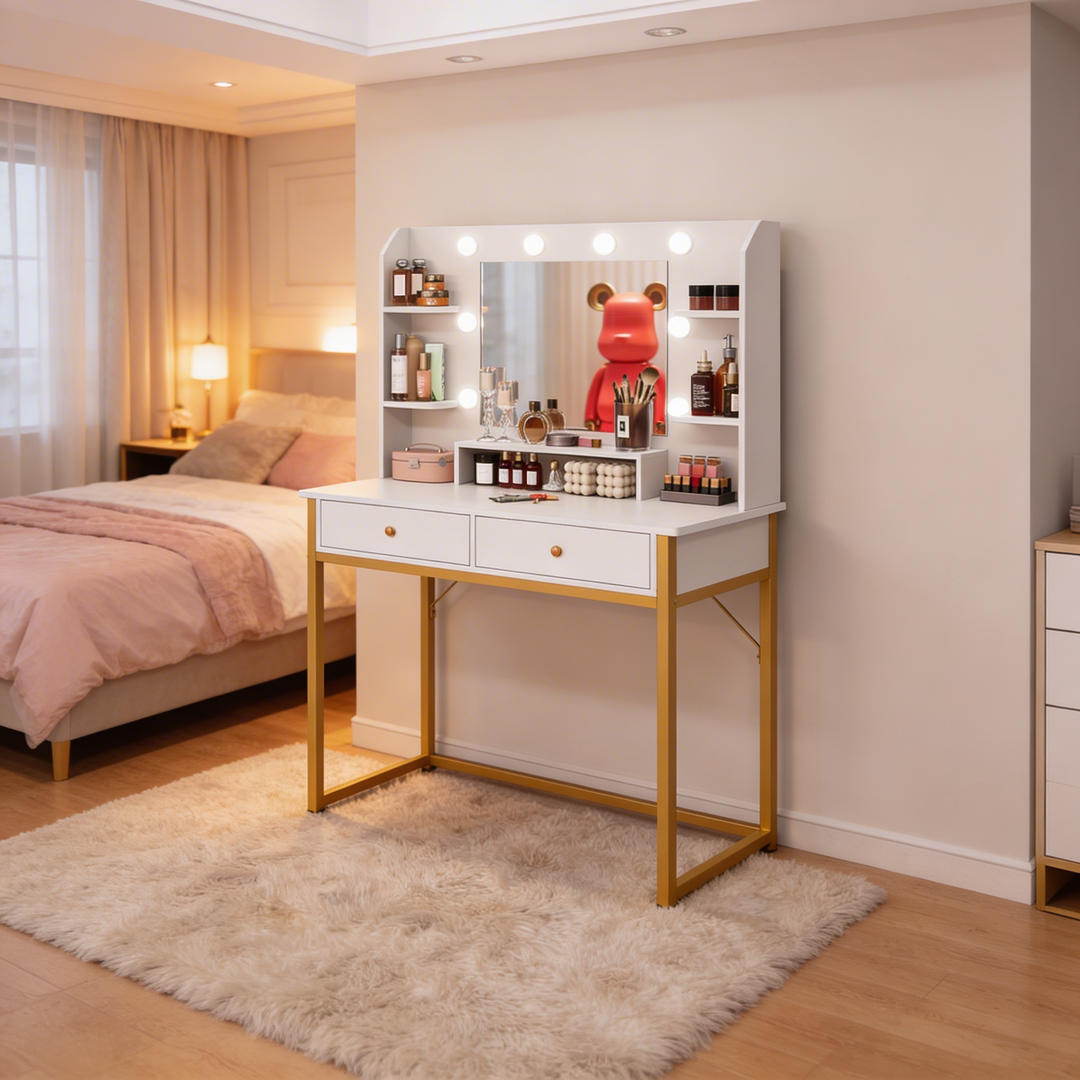 10700104 - 120CM MODERN VANITY TABLE 