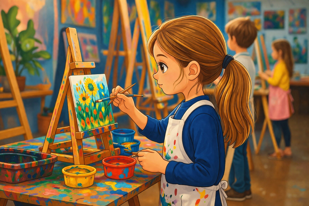 Canvas Art Painting & Fun Games Party