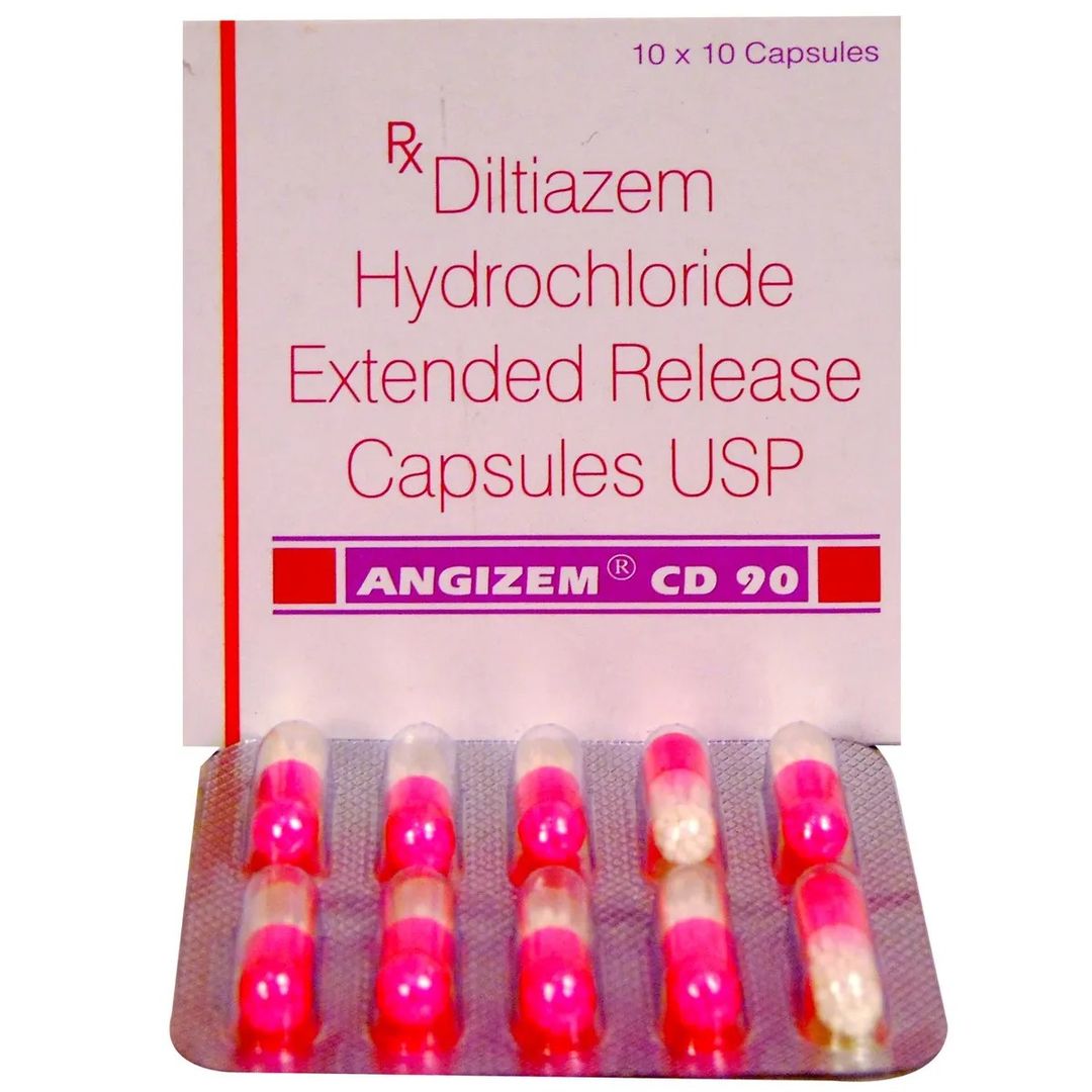 Diltiazem Hydrochloride Capsules 90 Mg Capsule