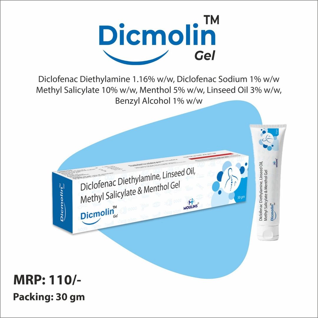 Diclofenac Sodium 1% W/W + Methyl Salicylate 10% W/W + Linseed Oil 3% W/W + Menthol 5% W/W Spray 10% Inhaler
