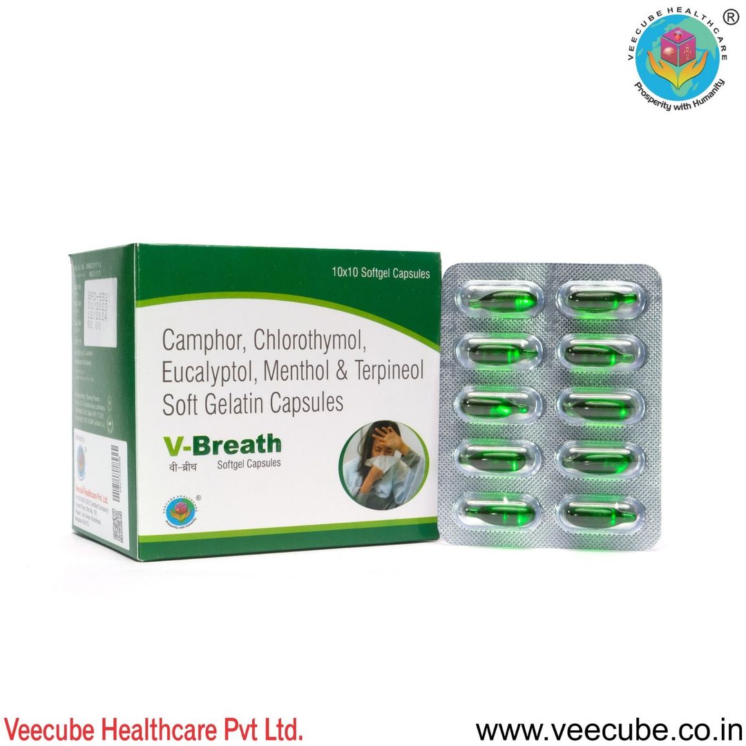 Camphor + Chlorothymol + Eucalyptol Oil + Menthol + Terpineol Oil Capsules 125 Mg Capsule