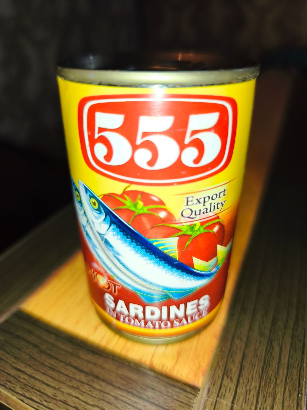 555 Sardines in Tomato Sauce Spicy 155grams