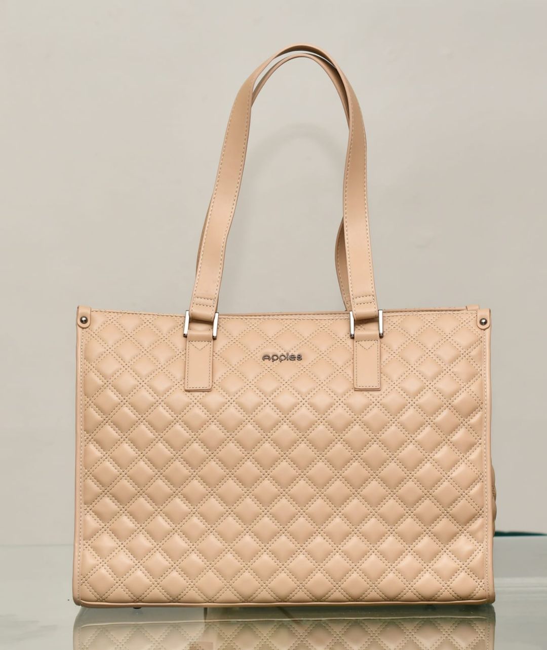 Quilted Tote Bag.
