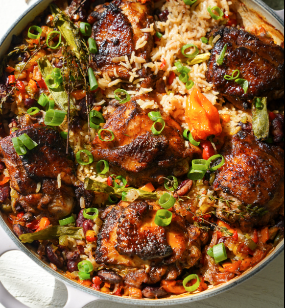 Jamaican Jerk w/Rice n' Beans