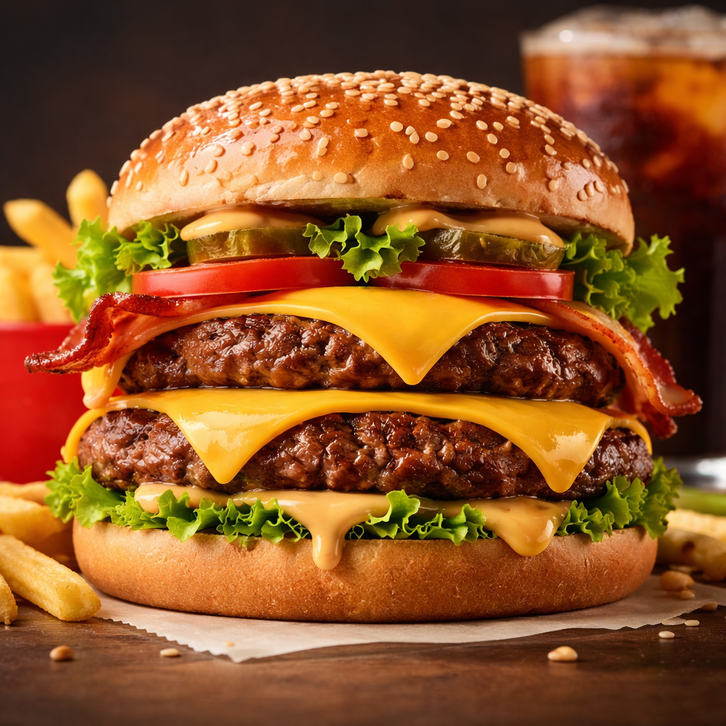 Cheese Double Burger