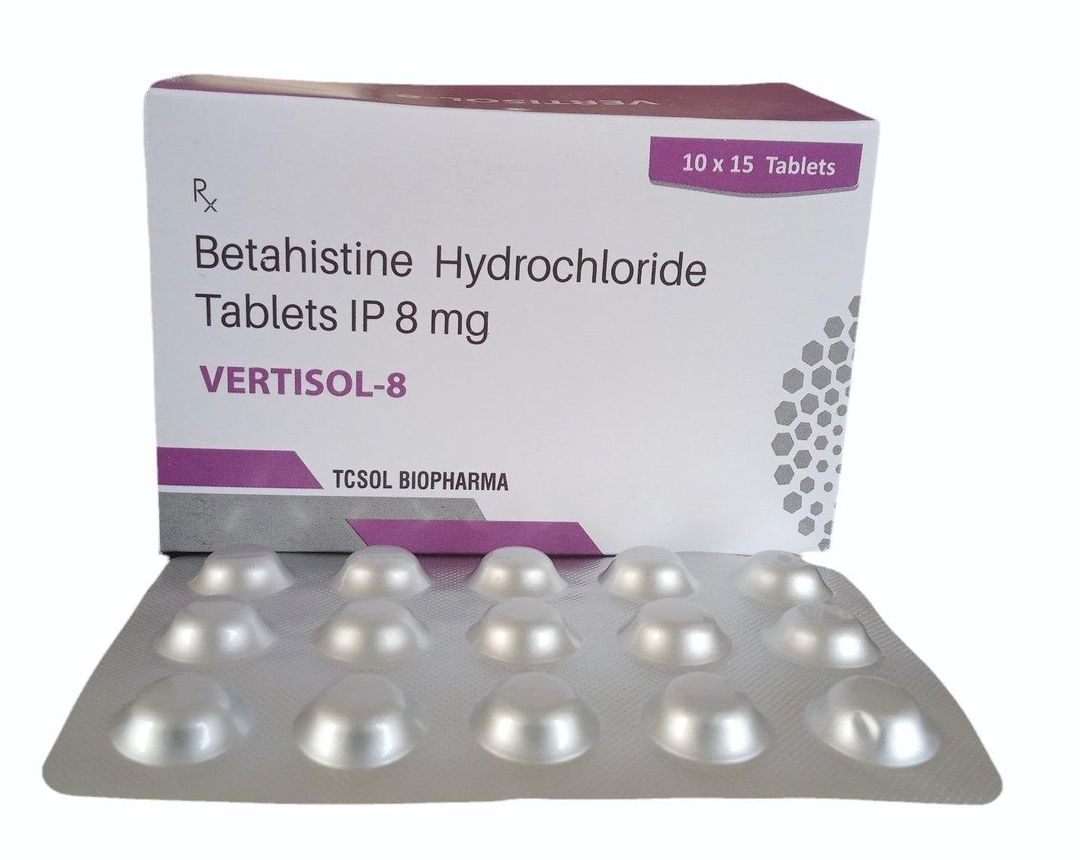 Betahistine Tablets 8 Mg Tablet