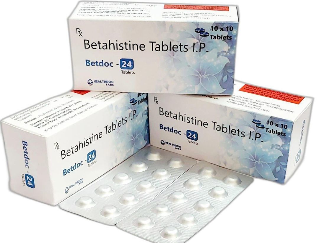 Betahistine Tablets 24 Mg Tablet