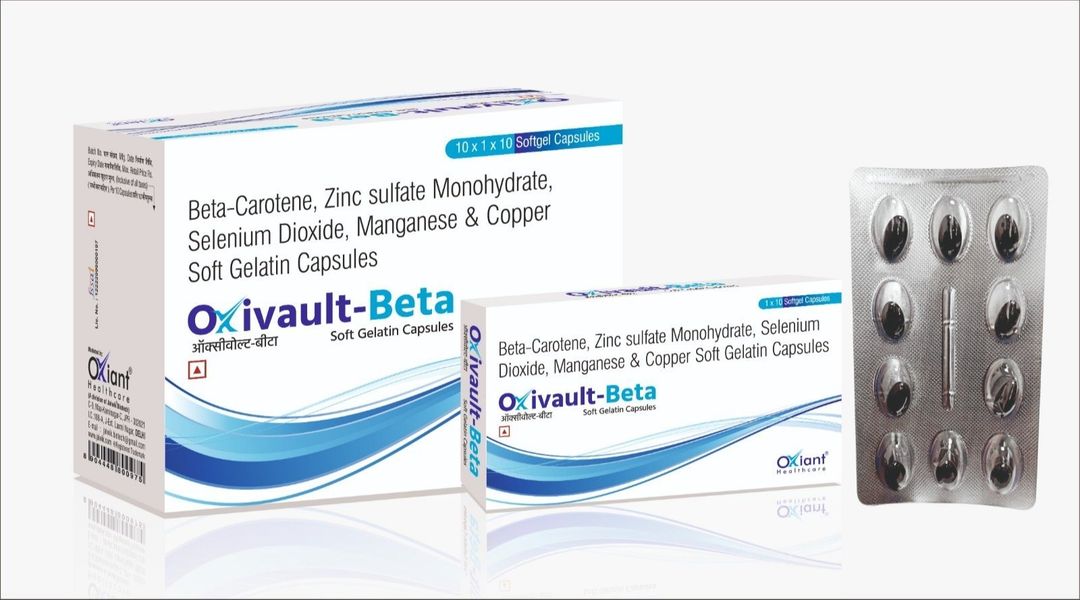 Beta Carotene + Zinc Sulphate Monohydrate + Selenious Acid + Manganese + Copper Capsules 27.5 Mg Capsule