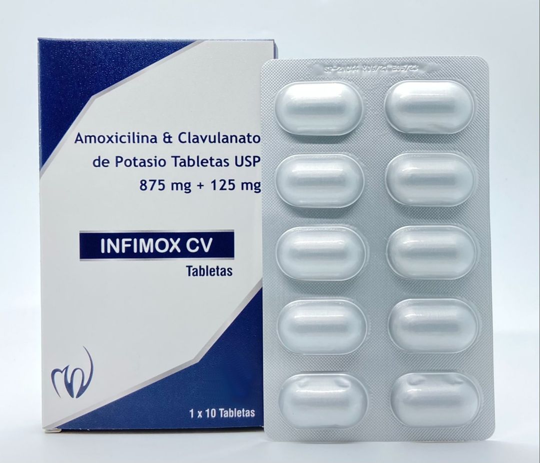 Amoxycillin + Clavulanic Acid Tablets 875 Mg Tablet