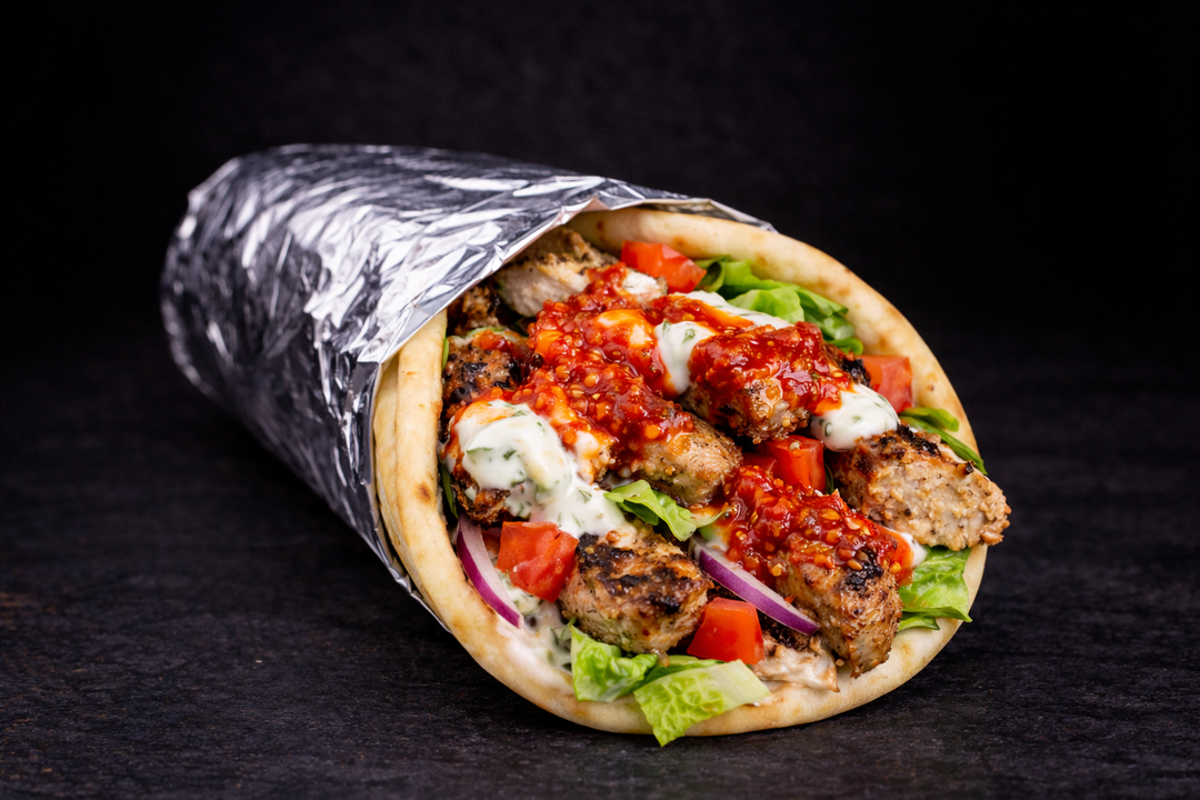 Harissa Chicken Wrap