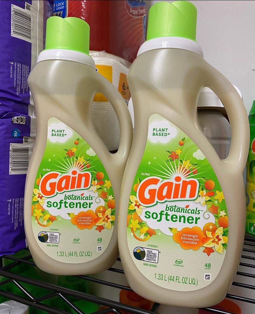 Gain botanical softener 44 oz