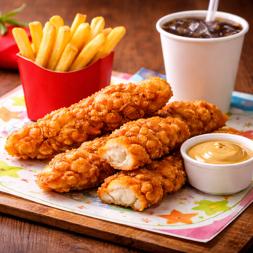 Kids Chicken Strips Meal