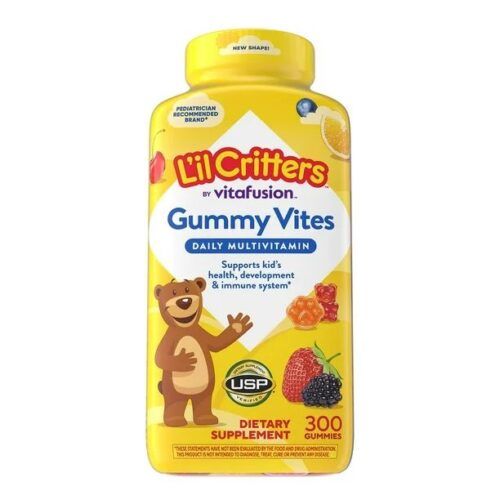 Lil Critters Gummy Vites Children Daily Multivitamin For Kids Aged 2 Years & Above | 300 Gummies