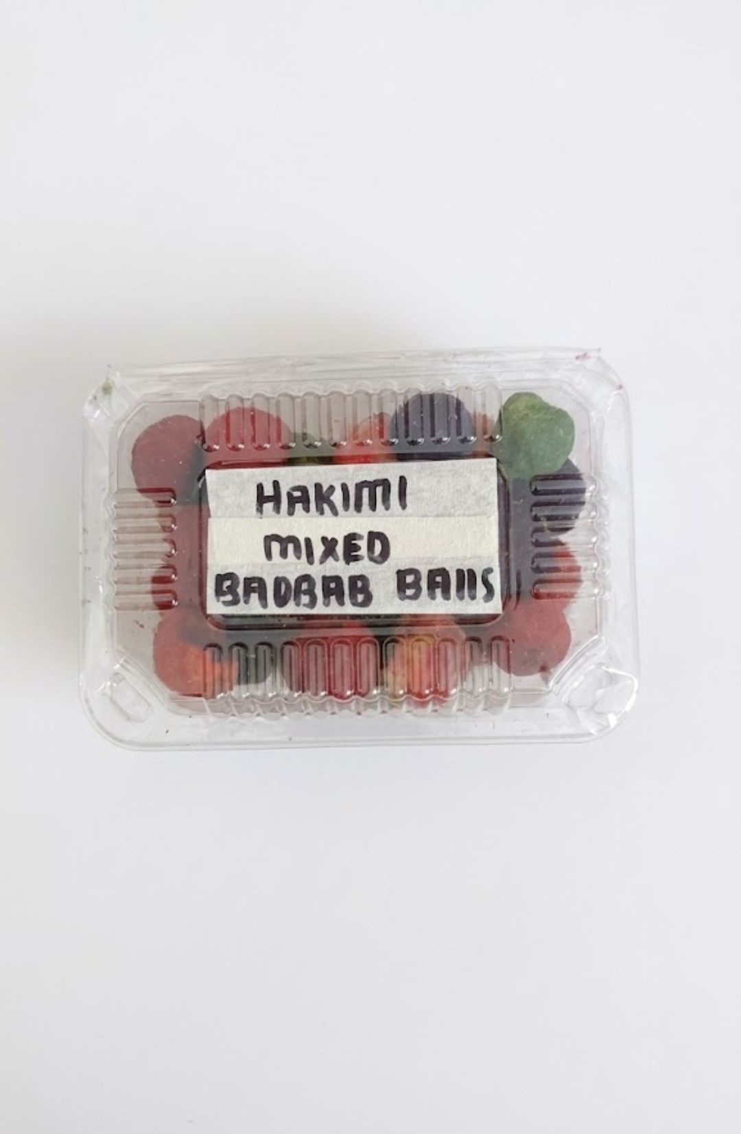 Mixed flavour baobab balls