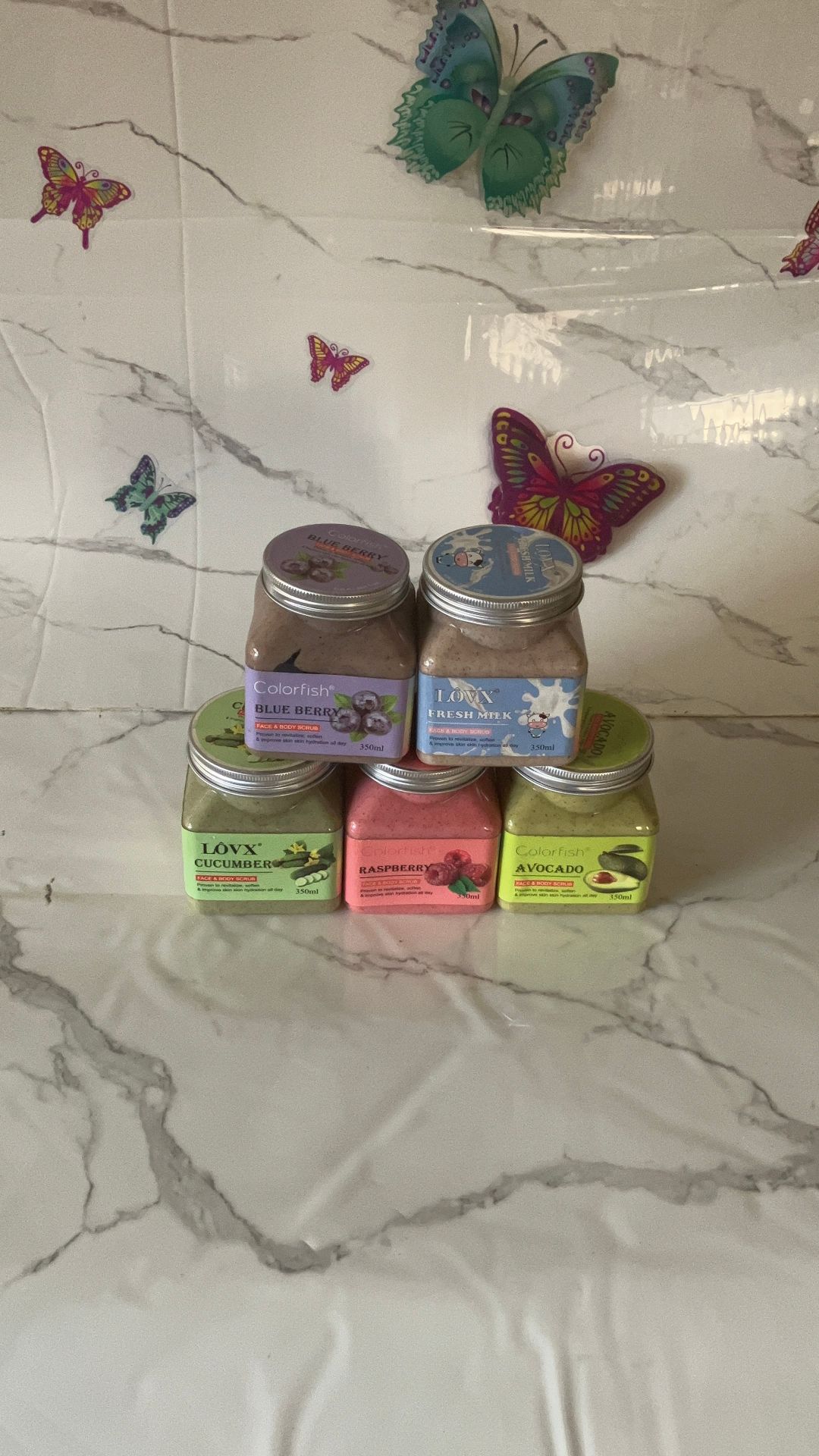 Gommage doux corporel 