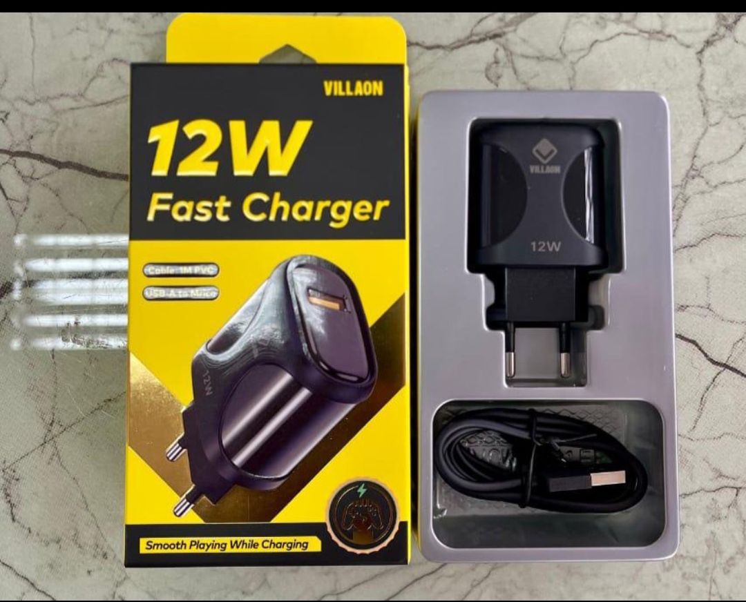 Carregador Villaon rápido 12W