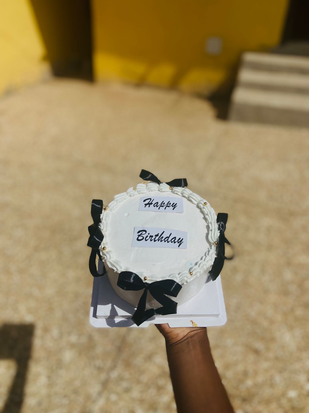 6 inches one layer cake