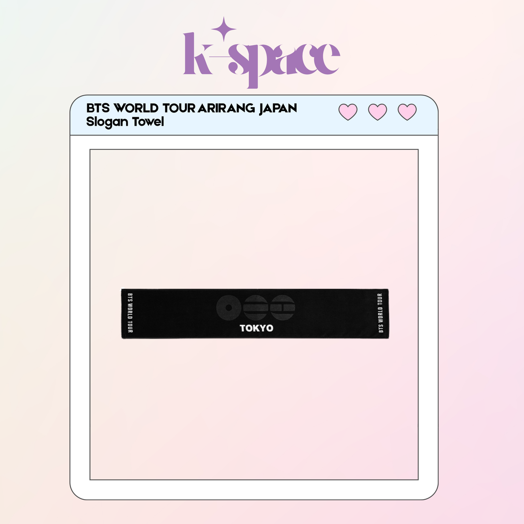 BTS WORLD TOUR ARIRANG JAPAN Slogan Towel