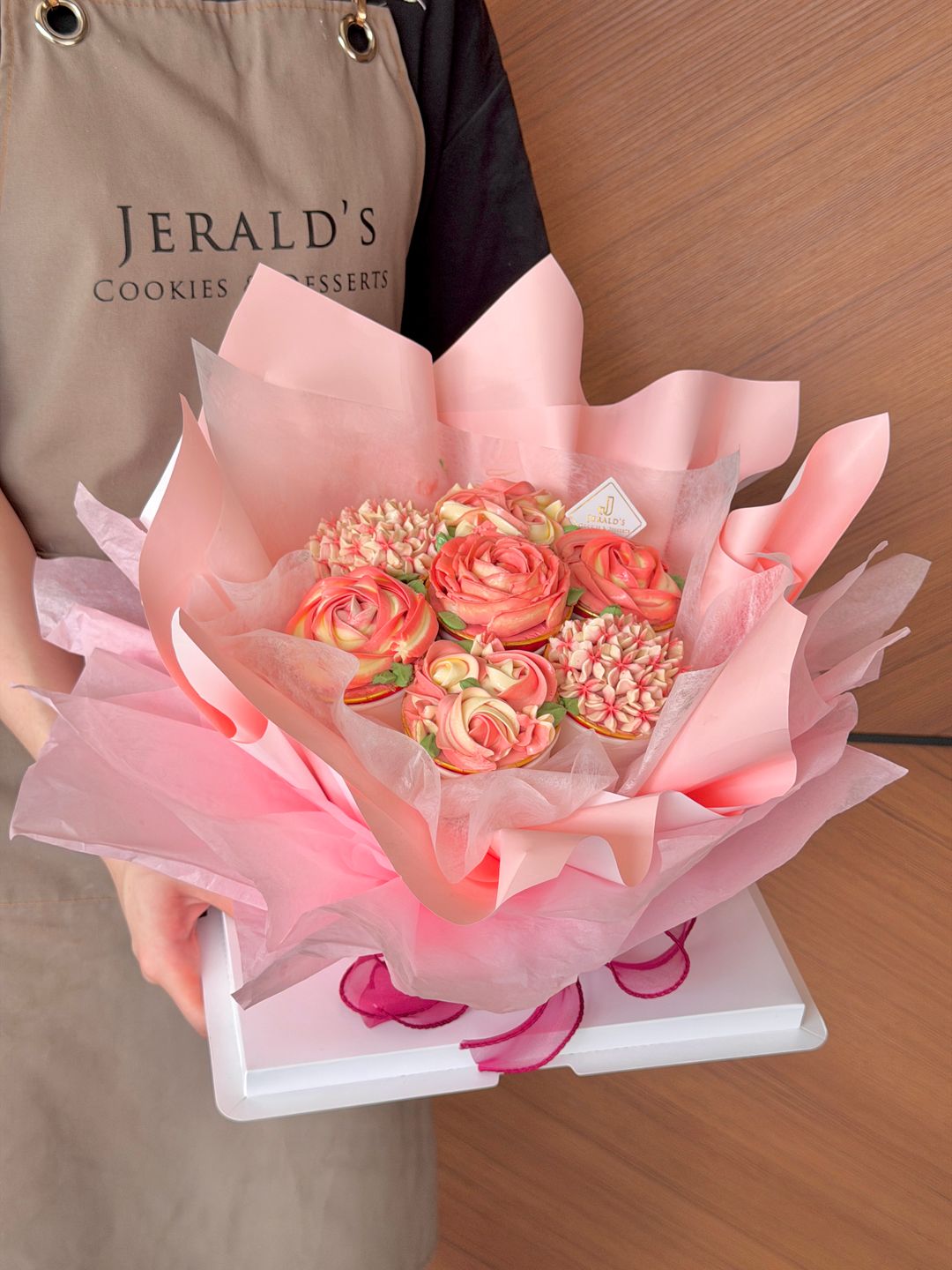 Blossom Cupcake Bouquet