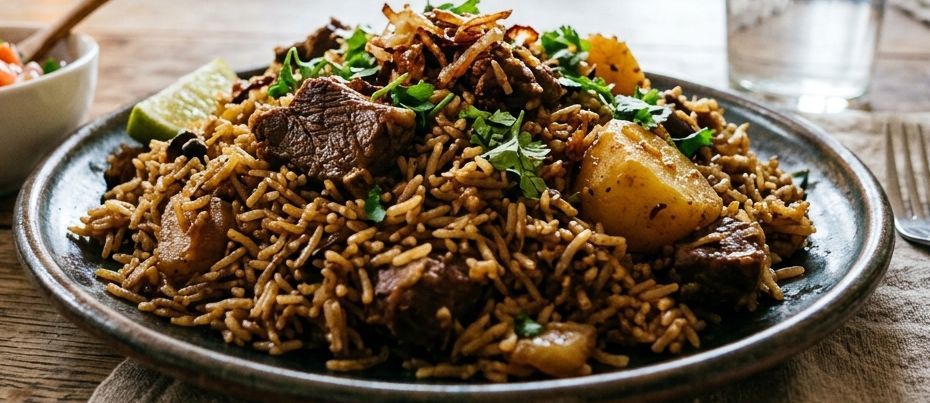 Beef Pilau 