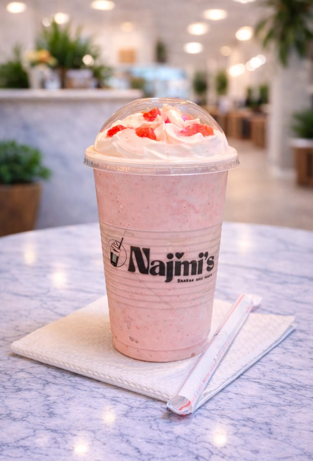 strawberry milkshakes  (N)