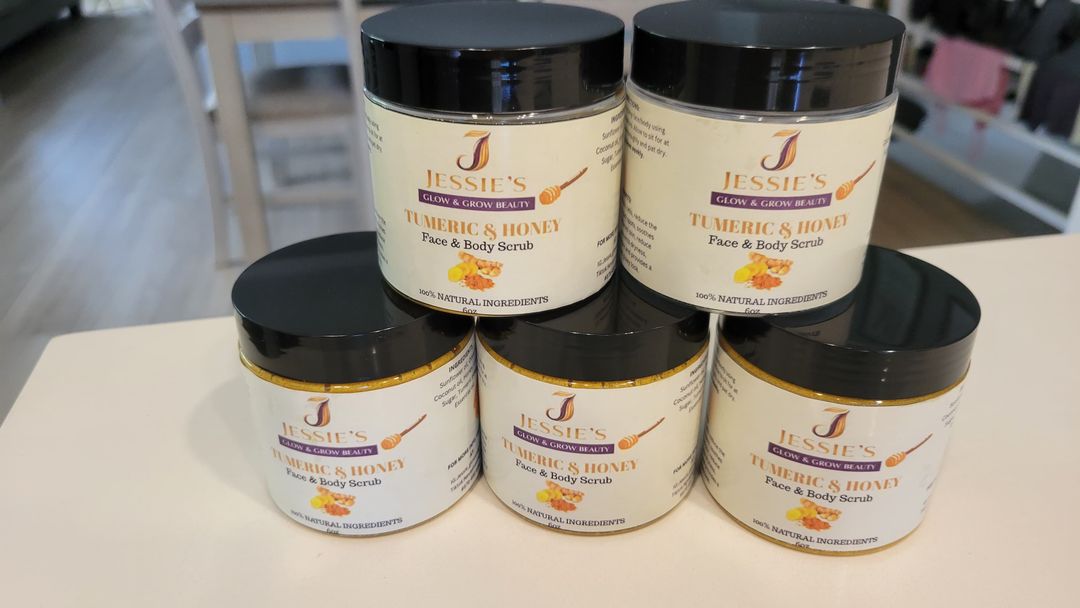 TUMERIC FACE & BODY SCRUB 6oz