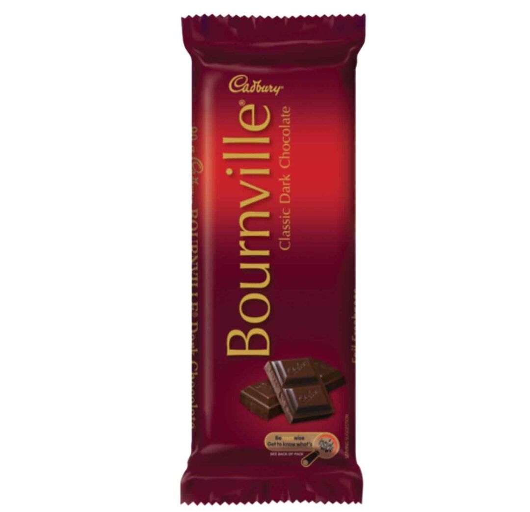 Cadbury bournville dark chocolate 80g