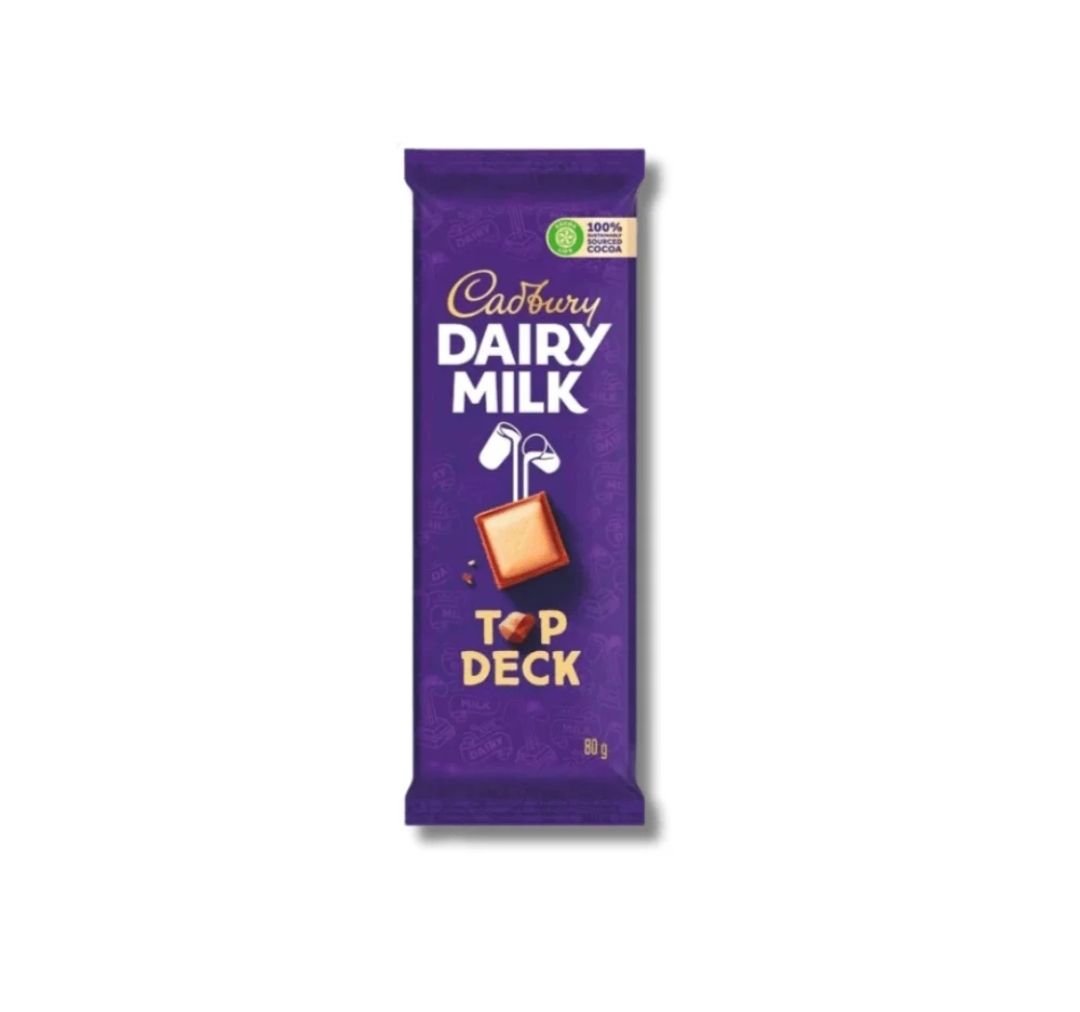 Cadbury dairymilk top deck 80g