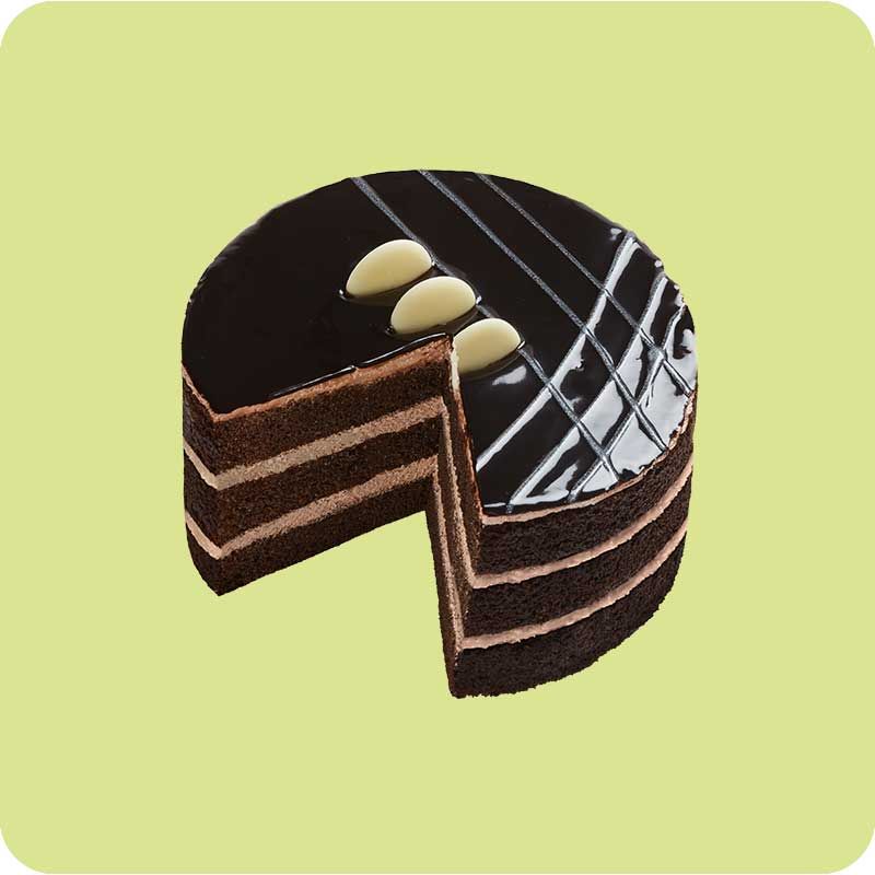 Triple Chocolate Gateau Cake