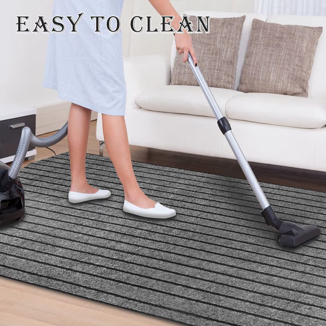 Alfombra Autoadhesivas 60 x 60cm Gris con rayas 