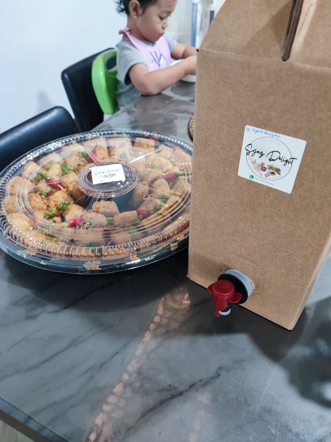 Tahu Bagedil & Teh Tarik Combo B