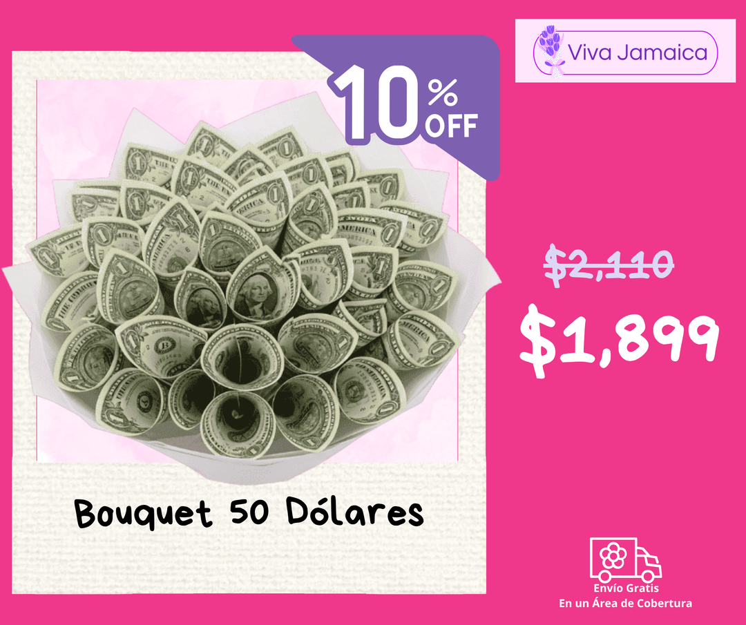 Bouquet 50 Dólares